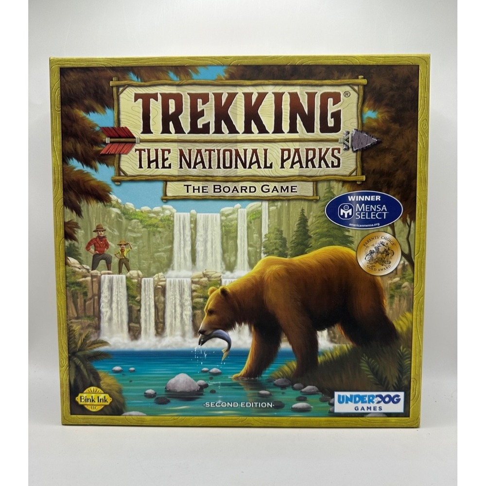 Trekking the National Parks Board Game COMPLETE Underdog Games